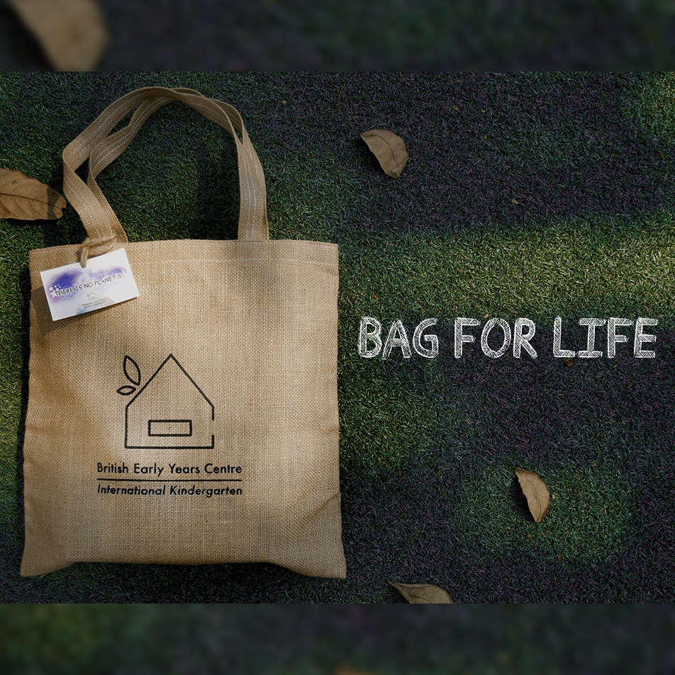 bag for life at British Early Years Centre International Kindergarten, Bangkok