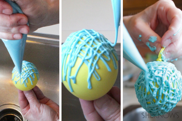 Hollow chocolate Easter eggs recipe