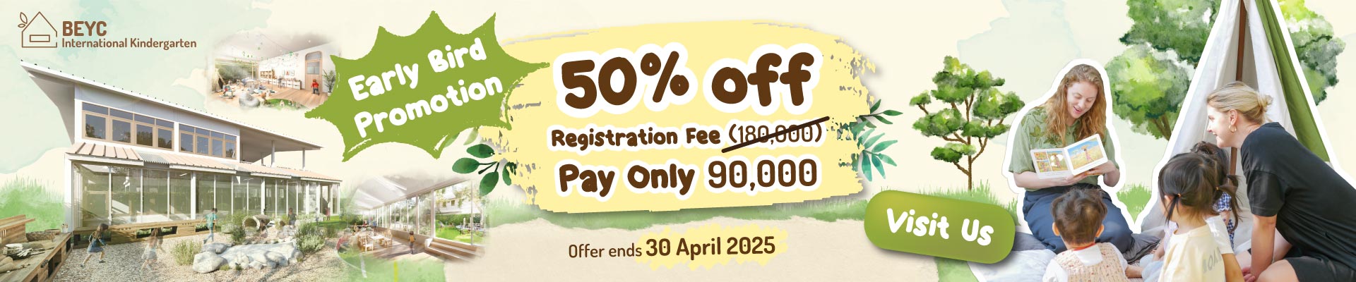 Special Promotion 50% Off Registration Fee