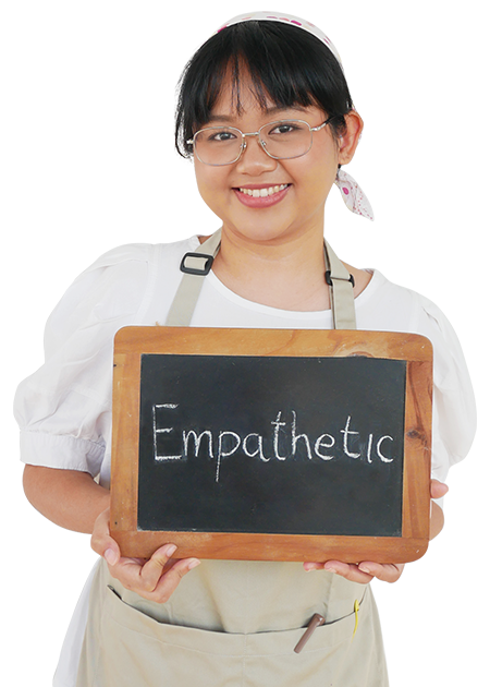 happy teacher at BEYC International School, Bangkok